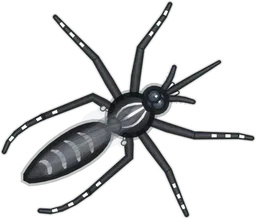 Mosquito, Aedes albopictus, as drawn in buggs.io