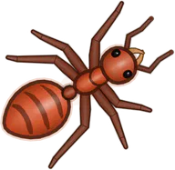 Ember Ant, a buggs.io skin for the Ant