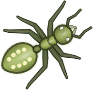 Zombie Ant, a buggs.io skin for the Ant