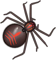 Redback Widow, a buggs.io skin for the Black Widow