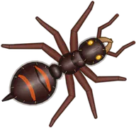 Lava Bullet Ant, a buggs.io skin for the Bullet Ant