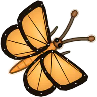 Monarch Gold, a buggs.io skin for the Monarch Butterfly