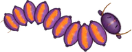 Pipevine Caterpillar, a buggs.io skin for the Caterpillar