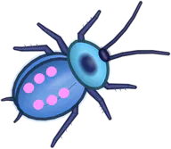 Magnificent Cockroach, a buggs.io skin for the Cockroach