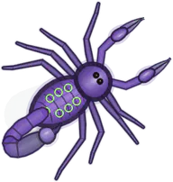 Haunted Deathstalker, a buggs.io skin for the Deathstalker Scorpion