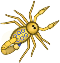 Pharaoh Deathstalker, a buggs.io skin for the Deathstalker Scorpion