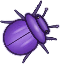 Amethyst Dung Beetle, a buggs.io skin for the Dung Beetle