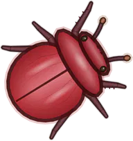 Garnet Dung Beetle, a buggs.io skin for the Dung Beetle