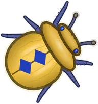 Pharaoh Dung Beetle, a buggs.io skin for the Dung Beetle