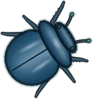 Scarab Dung Beetle, a buggs.io skin for the Dung Beetle