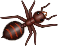 Magma Fire Ant, a buggs.io skin for the Fire Ant