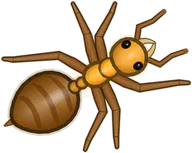 Solar Fire Ant, a buggs.io skin for the Fire Ant