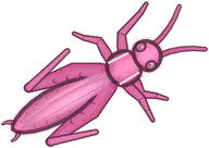 Rosy Grasshopper, a buggs.io skin for the Grasshopper