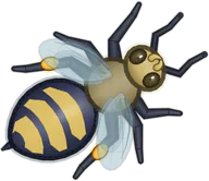 Midnight Honeybee, a buggs.io skin for the Honeybee