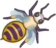 Royal Honeybee, a buggs.io skin for the Honeybee