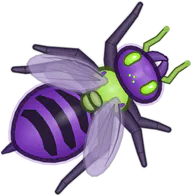 Witch Hornet, a buggs.io skin for the Asian Giant Hornet