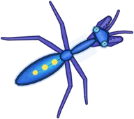 Sapphire Praying Mantis, a buggs.io skin for the Praying Mantis