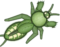 Zombie Mole Cricket, a buggs.io skin for the Mole Cricket