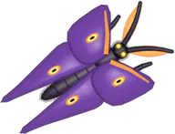 Black Witch Moth, a buggs.io skin for the Luna Moth
