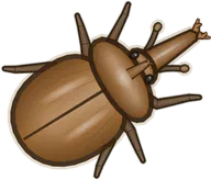Bronze Rhinoceros Beetle, a buggs.io skin for the Rhinoceros Beetle