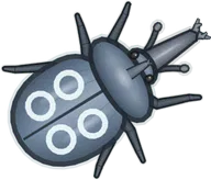 Ironclad Rhinoceros Beetle, a buggs.io skin for the Rhinoceros Beetle