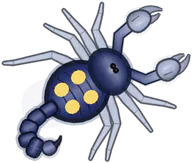 Black Tie Scorpion, a buggs.io skin for the Emperor Scorpion