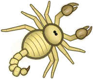 Straw Scorpion, a buggs.io skin for the Emperor Scorpion