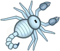 Glacier Emperor Scorpion, a buggs.io skin for the Emperor Scorpion