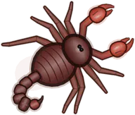 Red Claw Scorpion, a buggs.io skin for the Emperor Scorpion