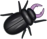 Obsidian Stag Beetle, a buggs.io skin for the Stag Beetle