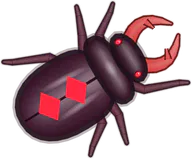 Vampire Stag, a buggs.io skin for the Stag Beetle