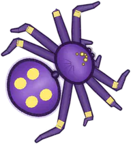 Amethyst Tarantula, a buggs.io skin for the Tarantula