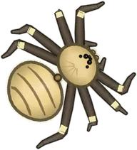 Blonde Tarantula, a buggs.io skin for the Tarantula