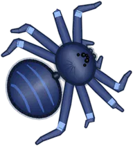 Cobalt Tarantula, a buggs.io skin for the Tarantula