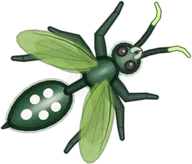 Mistletoe Tarantula Hawk, a buggs.io skin for the Tarantula Hawk