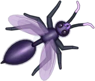 Violet Tarantula Hawk, a buggs.io skin for the Tarantula Hawk