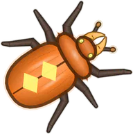 Jack-o'-Lantern Titan, a buggs.io skin for the Titan Beetle